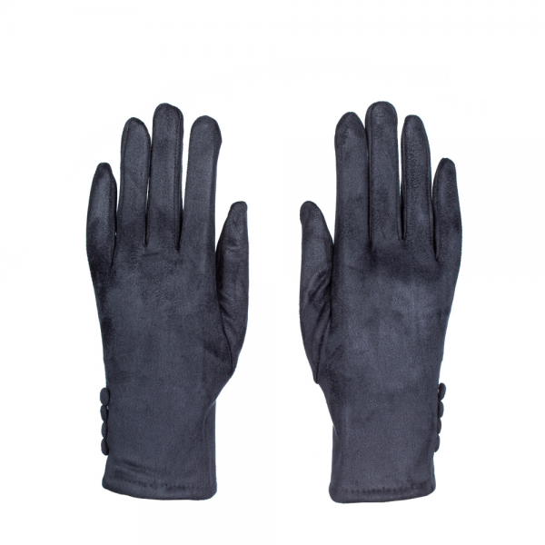 Γυναικεία γάντια Nika μπλε, 3 - Kalapod.gr